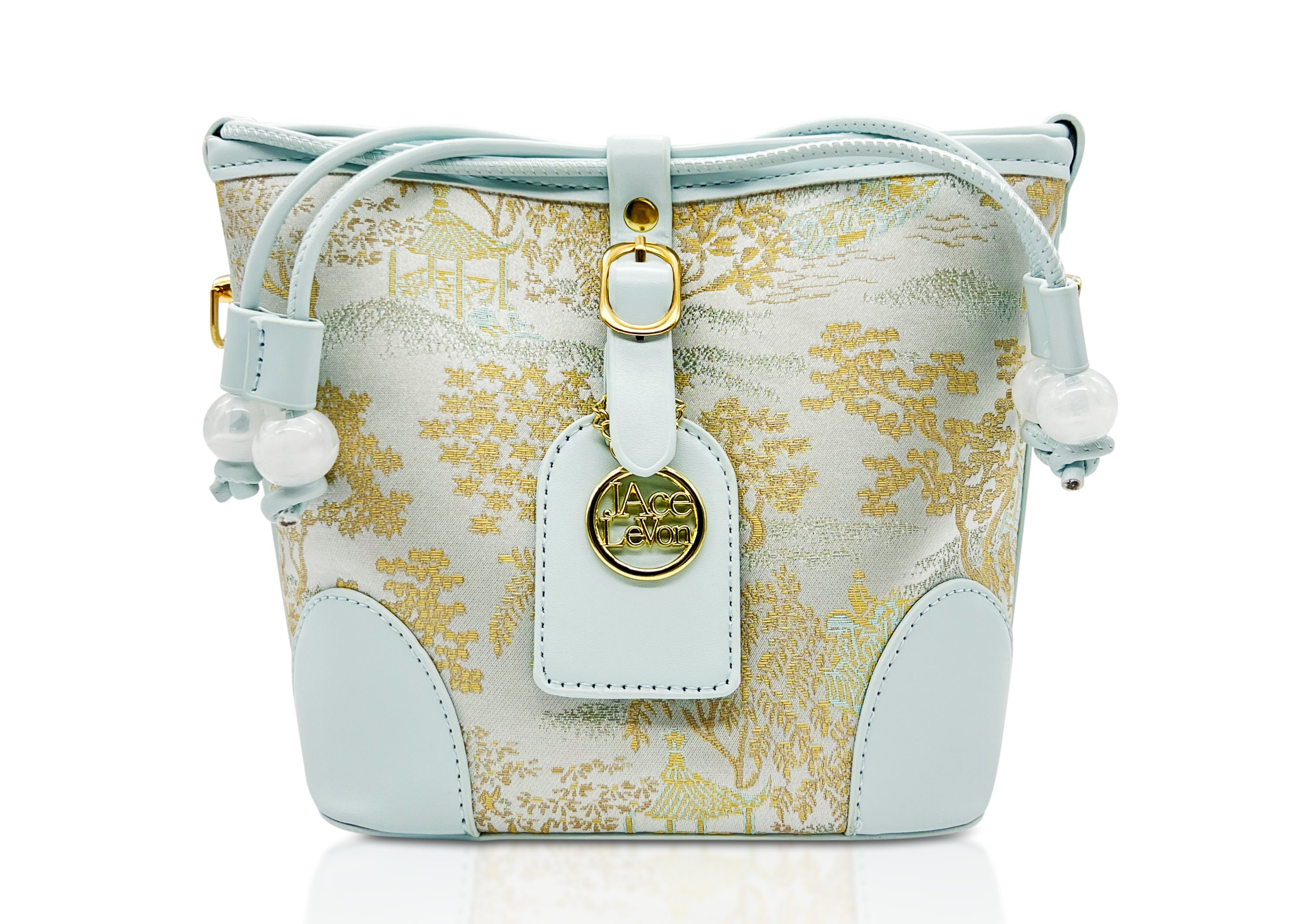 Blue Bucket Bag