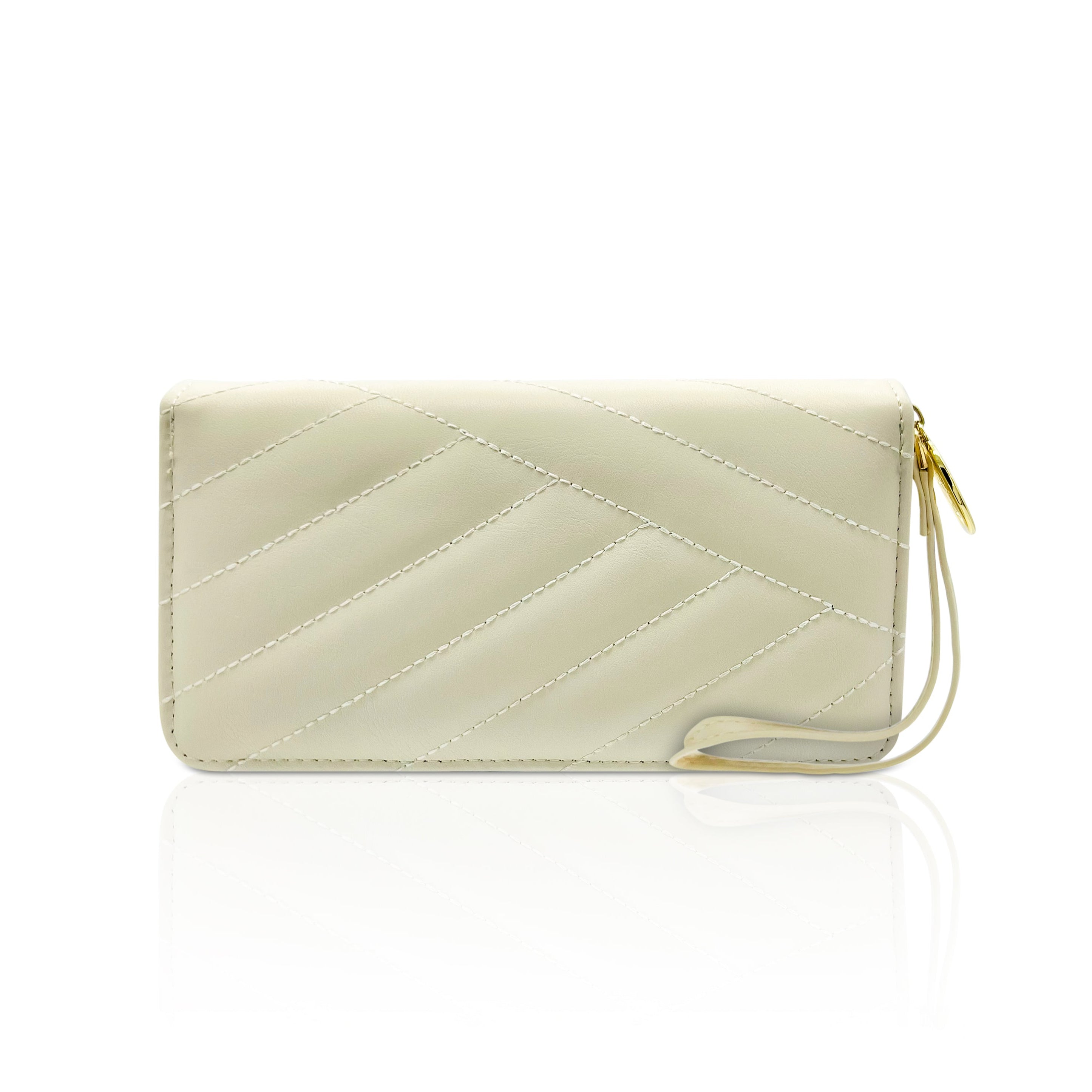 white wristlet